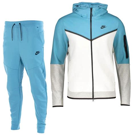 nike tech fleece licht blauw